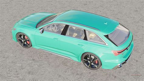 Audi RS 6 Avant C8 2021 For Farming Simulator 2017