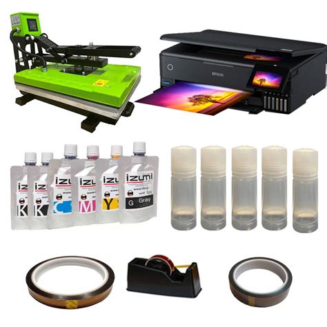 Epson Et4850 Izumi Dye Sublimation Printer Package Sublimation Supplies