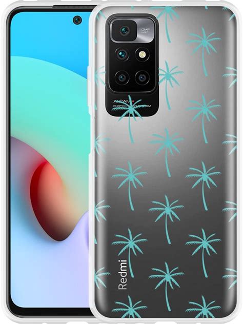 Xiaomi Redmi 10 2022 Hoesje Palmbomen Designed By Cazy Bol