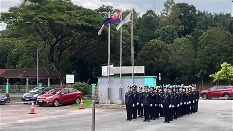 Kadet Polis Smkmr Pertandingan Kawad Kaki Youtube