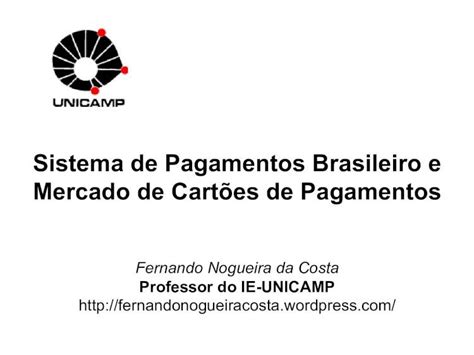 PDF Sistema de Pagamentos Brasileiro e Mercado de Cartões de