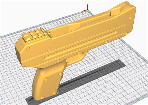 Free Stl File Slingshot Pistol Functional Shot Repeating Slingshot