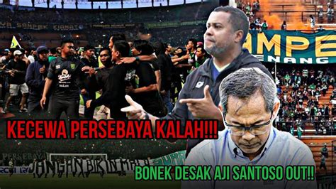 Bonek Kecewa Kursi Panas Aji Santoso Goyah Kini Goda Pelatih