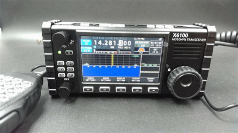 Xiegu X6100 Hf Transceiver 10w Full Mode Sdr Radio Ebay