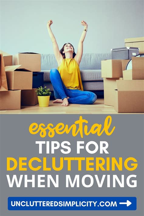 Essential Tips For Decluttering When Moving With Free Printable