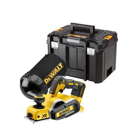 DeWalt DCP580NT Cordless 18V XR Brushless Planer With Dust Bag Set With