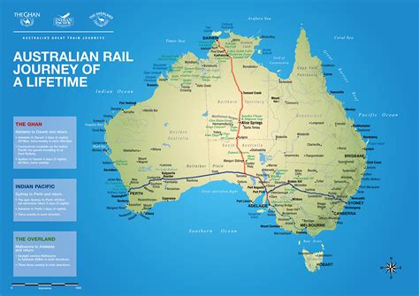 Australia by Rail - The Ghan - The Indian Pacific