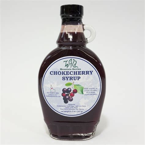 Chokecherry Syrup – Wild Mountain Berries