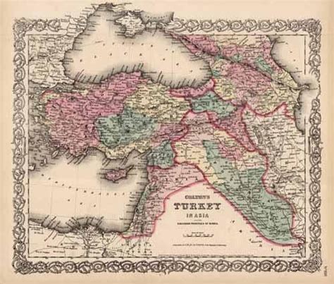 Turkey In Asia And The Caucasian Provinces Of Russia Art Source