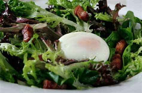 Meyer Recipes Bistro Salad With Poached Egg And Shallot Chive