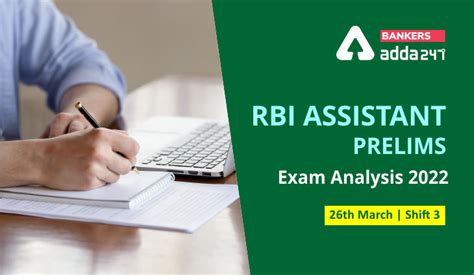 Rbi Assistant Exam Analysis 2022 Shift 3 26th March Exam Review Good