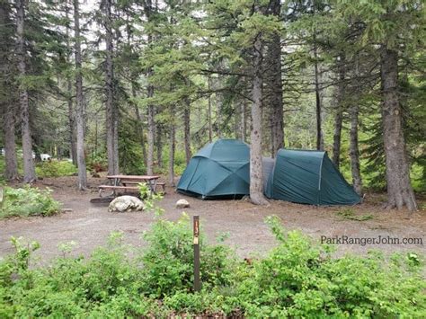 Many Glacier Campground - Glacier National Park | Park Ranger John