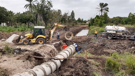 Prefeitura Toca Novas Obras De Drenagem Pluvial Canaliza O De