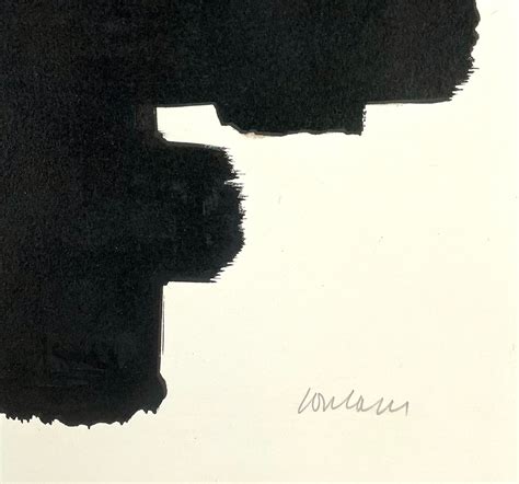 Pierre Soulages Lithographie No 3 Limited Edition Prints For Sale