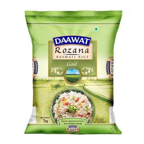 Rozana Gold Basmati Rice Daawat s 印度ROZANA金香米 1 kg