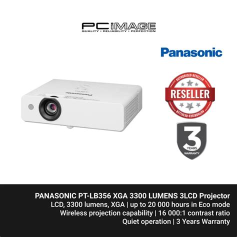 Panasonic Pt Lb Xga Lumens Lcd Projector Pc Image