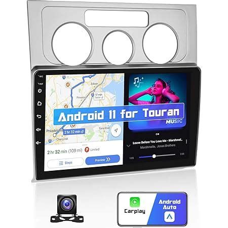 Hikity G Android Autoradio Pour Vw Touran Avec Apple