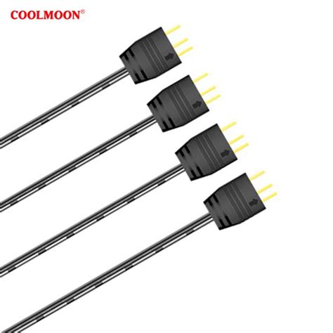 Acquista Coolmoon Cm Argb Splitter V Pin A Universale