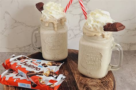 Milkshake Kinder Bueno Recette De Cuisine