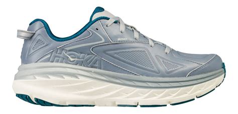 Womens Hoka One One Bondi Leather Walking Shoe At Road Runner Sports