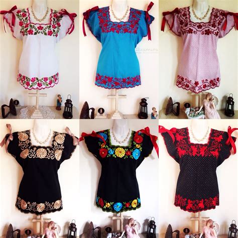 Blusas Bordadas Yucatecas Visita Nuestra P Gina Itzamara Ropa