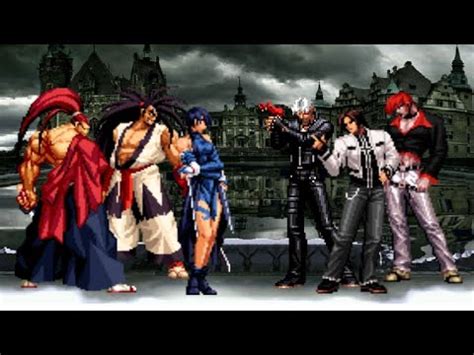 Kof Mugen Samurai Shodown Team Vs KOF Hero Team YouTube