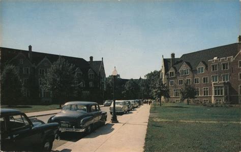 Women's Residence Halls, Purdue University Lafayette, IN Postcard