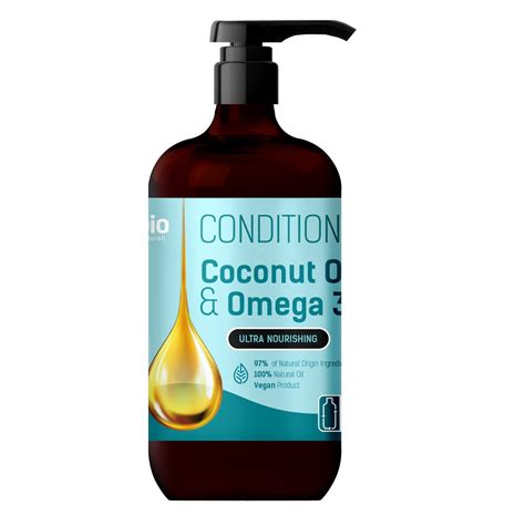 BIO NATURELL Coconut Oil Omega 3 Matu Balzams 946 Ml Multilukss