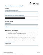 FNSACC412 AE Kn 3of3 Docx Knowledge Assessment 3of3 Criteria Unit