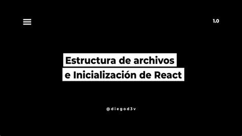 Estructura De Archivos Y Directorio En React YouTube