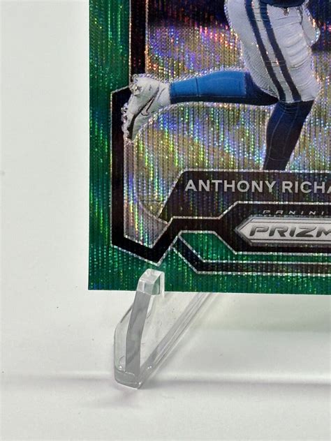 Panini Prizm Anthony Richardson Green Wave Parallel Rc Colts