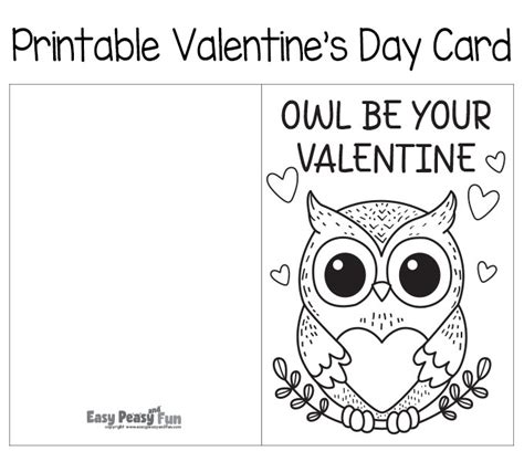 Free Printable Owl Valentines Day Cards Download Free Printable Owl