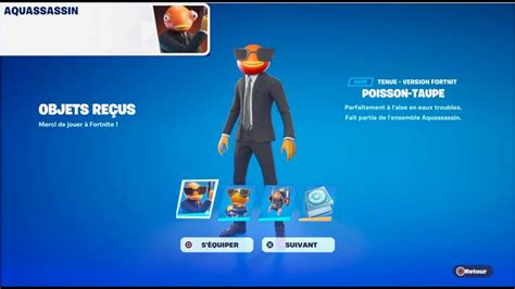 Comment Accomplir Les QuÊtes De Pack Daquassassin Et Obtenir 1000 V Bucks Sur Fortnite Youtube