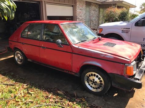 1985 Dodge Omni GLH & 1986 Dodge Omni GLH for sale