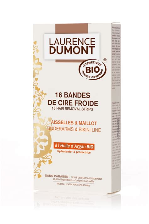 Bandes Cire Froide Aisselles Maillot Bio Laurence Dumont