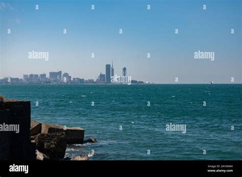 Batumi skyline with black sea Stock Photo - Alamy