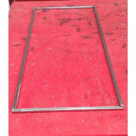 Silver Stainless Steel Rectangular Window Frame Grade Of Material Ss