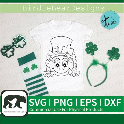 Leprechaun Svg Leprechaun Face Svg St Patricks Day Etsy