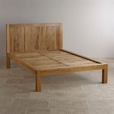 Alto Natural Solid Oak King Size Bed Bedroom Furniture