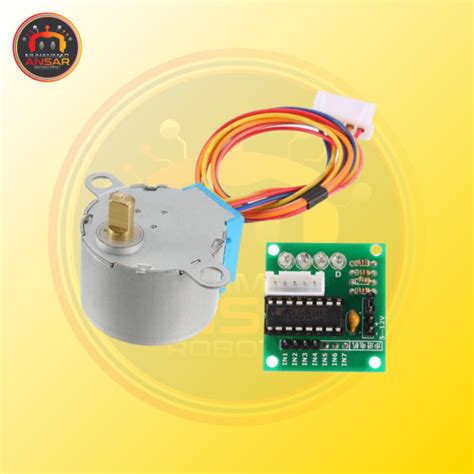 Arduino Byj V Stepper Motor With Uln Driver Ma Robotic