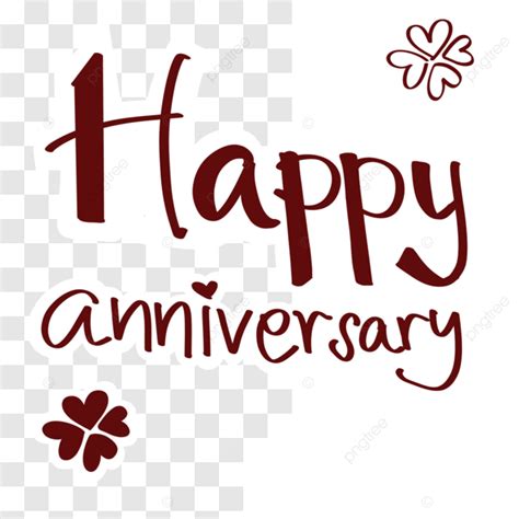 Happy Anniversary Greeting With White Background And Love Flowers