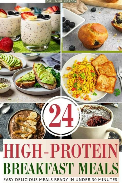 High Protein Breakfast Ideas That Are Easy To Make Keep You Full