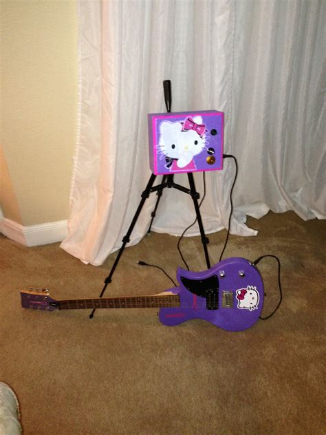 Hello Kitty Guitar And Amp 5 Steps Instructables