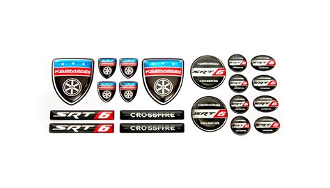 Chrysler Crossfire Emblems Set