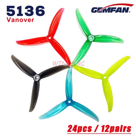 Gemfan Vanover 5136 51x36x3 3 Blade Pc Propeller For Fpv Freestyle