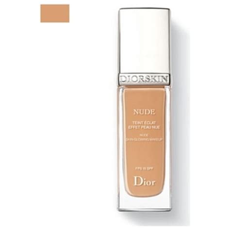 Elryan Christian Dior Diorskin Nude Skin Glowing Makeup Foundation Honey Beige