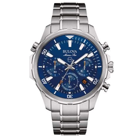 Rel Gio Bulova Masculino Marine Star Cron Grafo