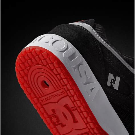 DC Shoes KAYLNX Nocturnal (Black/White/Red) - Post Modern Skate Shop