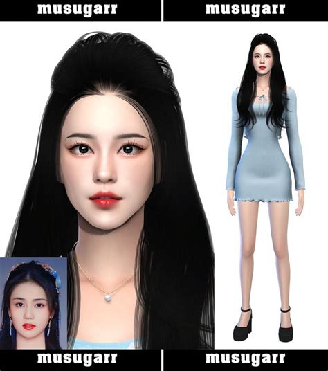 Bai Lu Sims Dump Preview Musugarr X Maamuang Sims Sims Cc