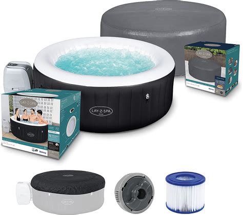 Bundle Aus Bestway Lay Z Spa Miami Airjet Whirlpool X Cm